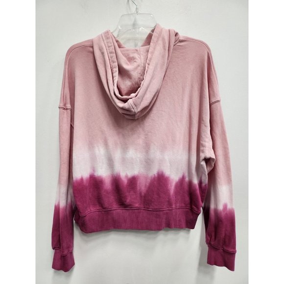 Wildfox Womens Olivia Hoodie Small Pink Tie Dye Relaxed Fit Pullover Sweatshirt - Picture 8 of 9